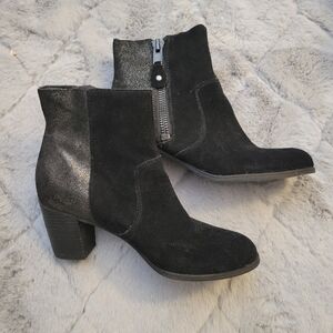 Black Ankle Boots Franco Sarto Used